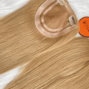 5x5 Inches Mono With PU Coated #16 Color 130% density Hair Topper